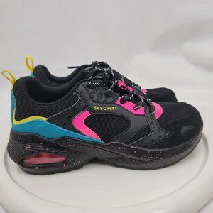 SKECHERS TOKIDOKI Womens 8 Shoes M Uno TOKI GLOW Black Multi Sneakers Kawaii